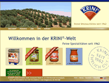 Tablet Screenshot of krini.de